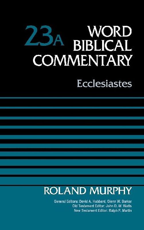 The Ecclesiastes, Volume 23a