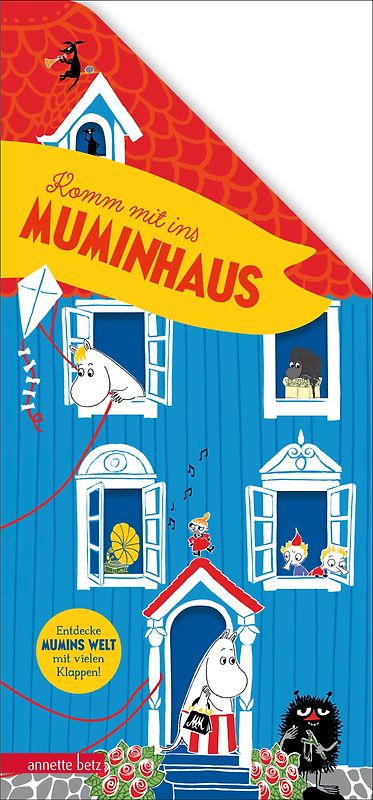Komm mit ins Muminhaus - Das Pappbilderbuch über das Zuhause der Muminfamilie. Mit vielen Klappen zum Suchen und Entdecken für Kinder ab 3 Jahren.