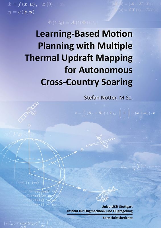Learning-Based Motion Planning with Multiple Thermal Updraft Mapping for Autonomous Cross-Country Soaring