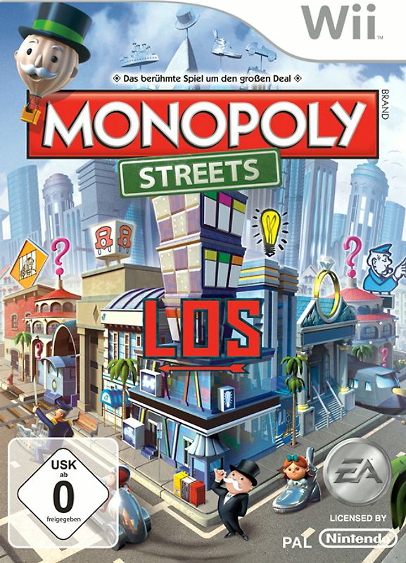 Monopoly Streets Nintendo Wii