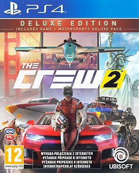 The Crew 2 [Deluxe Edition, inkl. 4 Aufkleber & Poster, PL Import] PlayStation 4