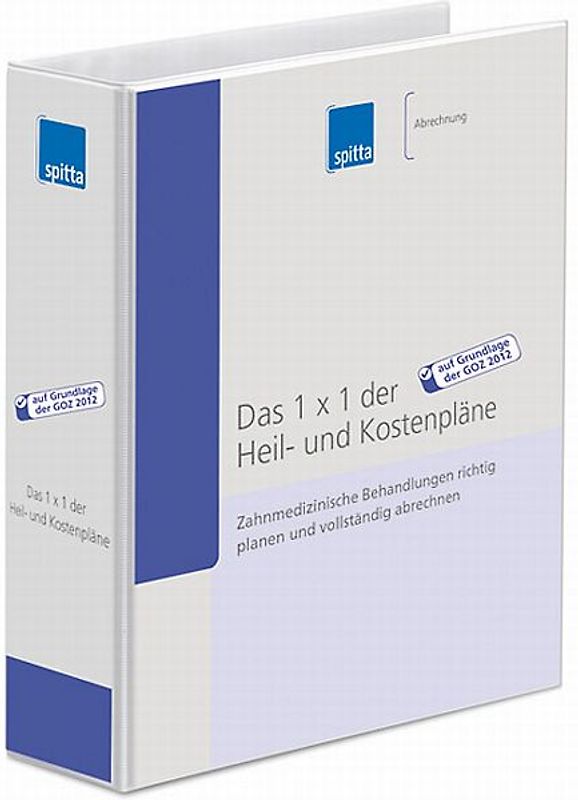 Das 1x1 der Heil- und Kostenpläne