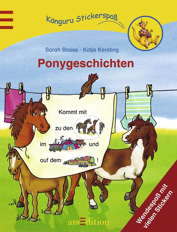 Stickerspaß - Ponygeschichten