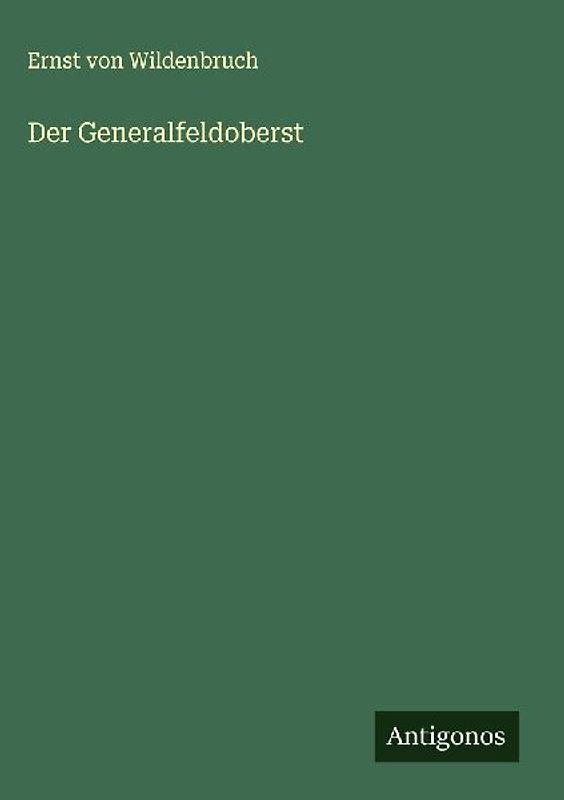Der Generalfeldoberst