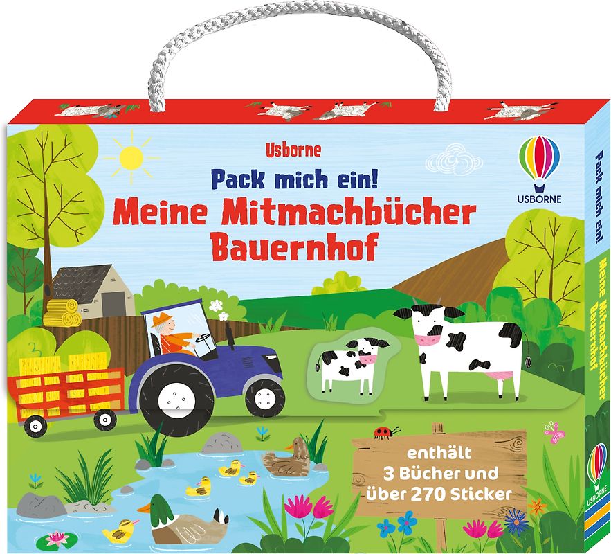 Pack mich ein! Meine Mitmachbücher: Bauernhof