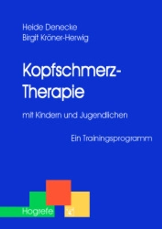 Kopfschmerz-Therapie mit Kindern und Jugendlichen