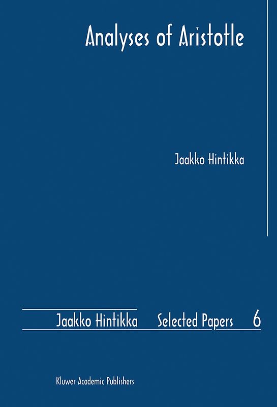 Analyses of Aristotle