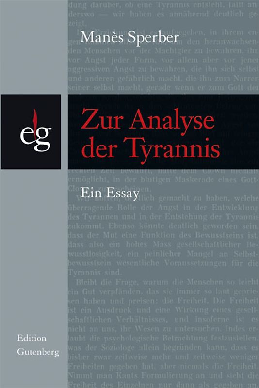 Zur Analyse der Tyrannis