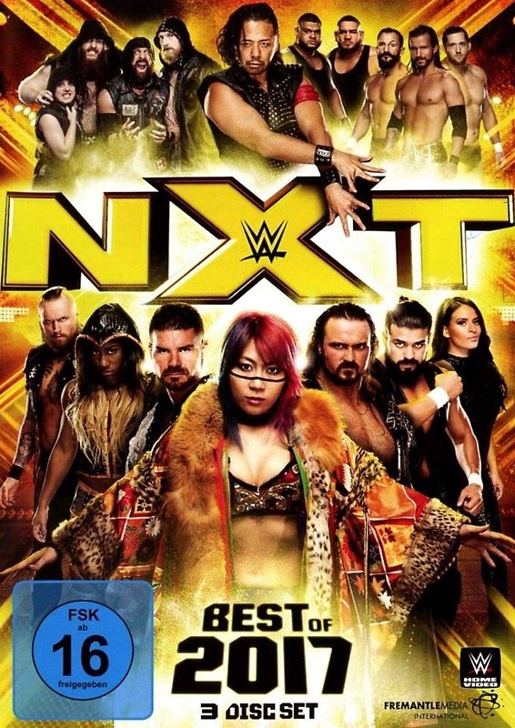 WWE: Best Of NXT 2017 [3 DVDs] DVD