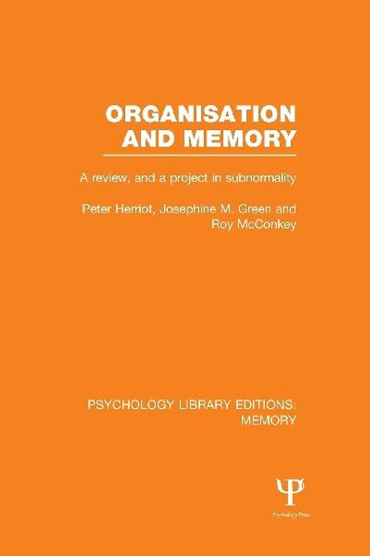 Organisation and Memory (PLE