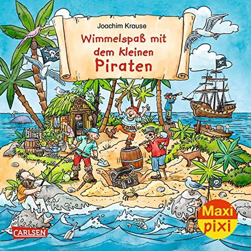 Maxi Pixi 283: VE 5 Wimmelspaß mit dem kleinen Piraten (5 Exemplare) (283)