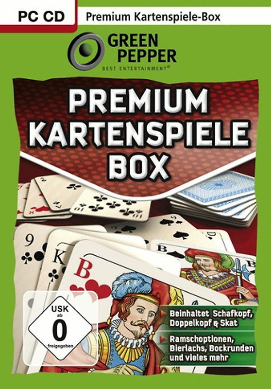 Premium Kartenspiele Box [Green Pepper] PC Spiele