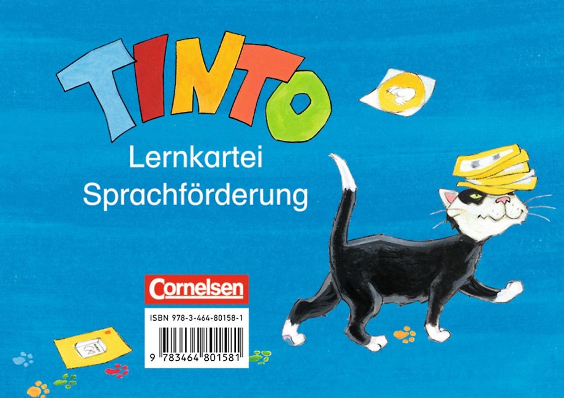 TINTO 1 und 2 - Bisherige blaue Ausgabe / 1. Schuljahr - Lernkartei Sprachförderung