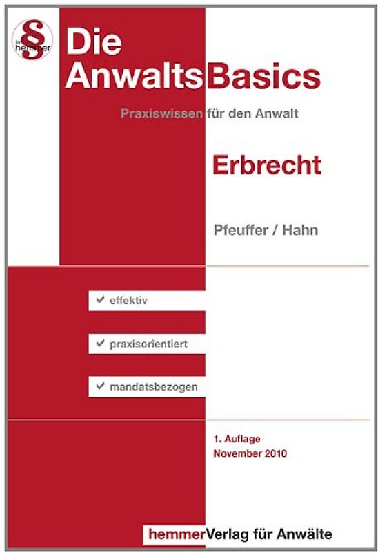 AnwaltsBasics Erbrecht