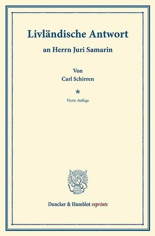 Livländische Antwort