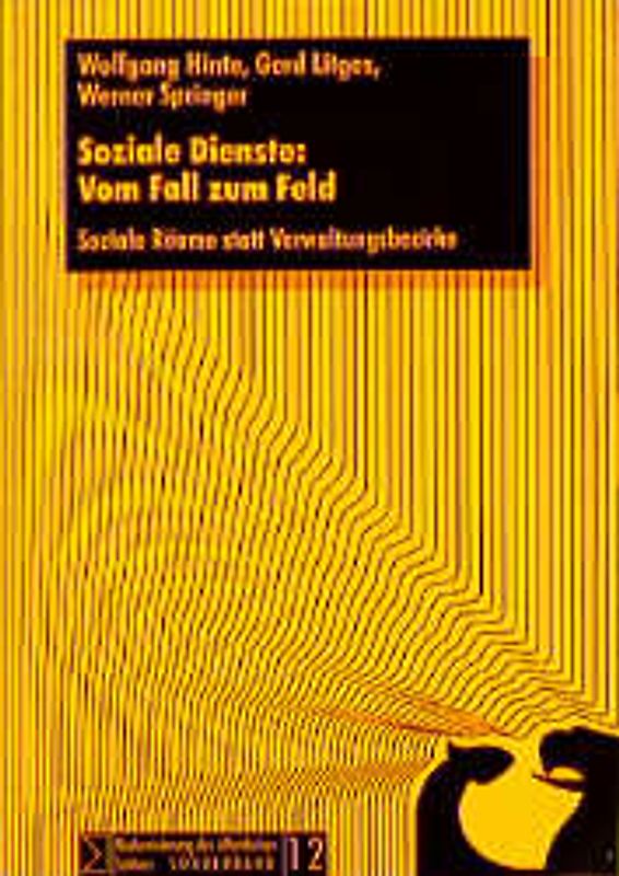 Soziale Dienste: Vom Fall zum Feld