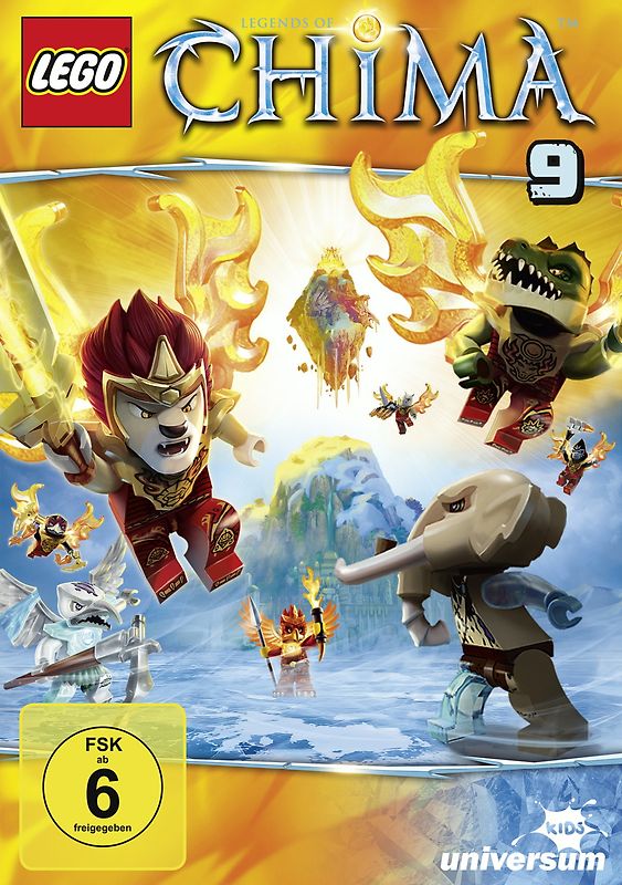 Lego: Legends of Chima - DVD 9 DVD