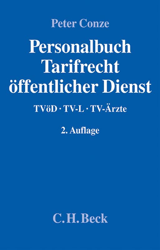 Personalbuch Tarifrecht öffentlicher Dienst