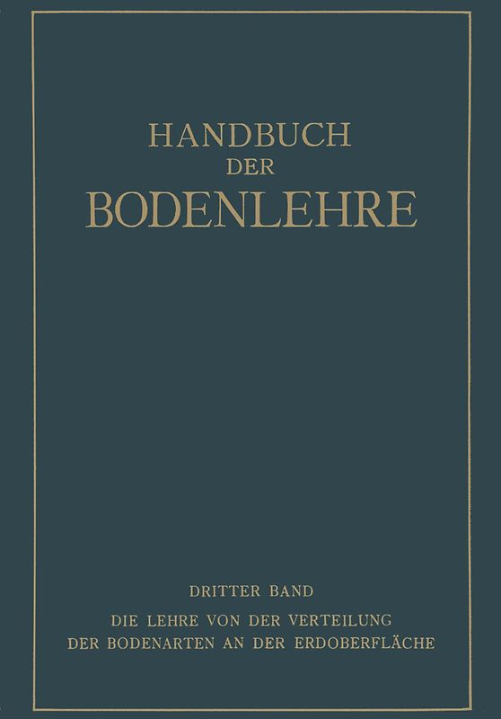 Die Lehre von der Verteilung der Bodenarten an der Erdoberfläche Regionale und Zonale Bodenlehre
