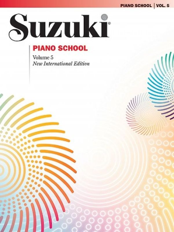 Suzuki Piano School New International Edition Piano Book, Volume 5
