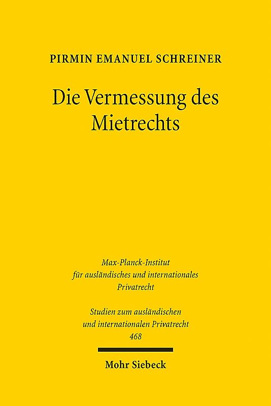 Die Vermessung des Mietrechts