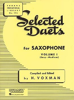 SELECTED DUETS SAXOPHONE 1