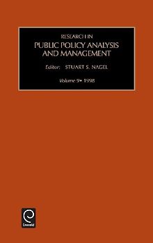 Research in Public Policy Analysis and Management