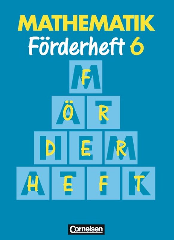 Mathematik Förderschule - Förderhefte - Band 6