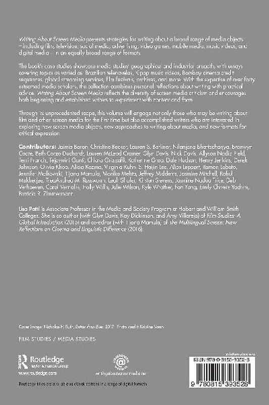 Writing About Screen Media