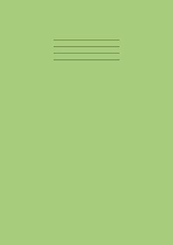 Dyslexia Tinted Exercise Book 10mm Square A4: Visual Stress Relief Maths Notebook For School - CREAM Paper, 80 GSM Paper, 100 Pages | 10 mm Squares Ruled - Green Cover