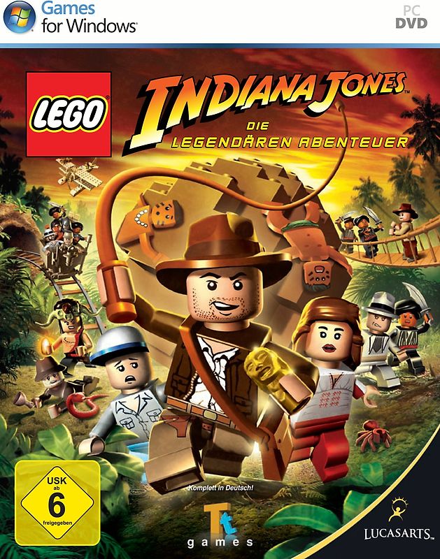 LEGO Indiana Jones - Die legendären Abenteuer PC Spiele