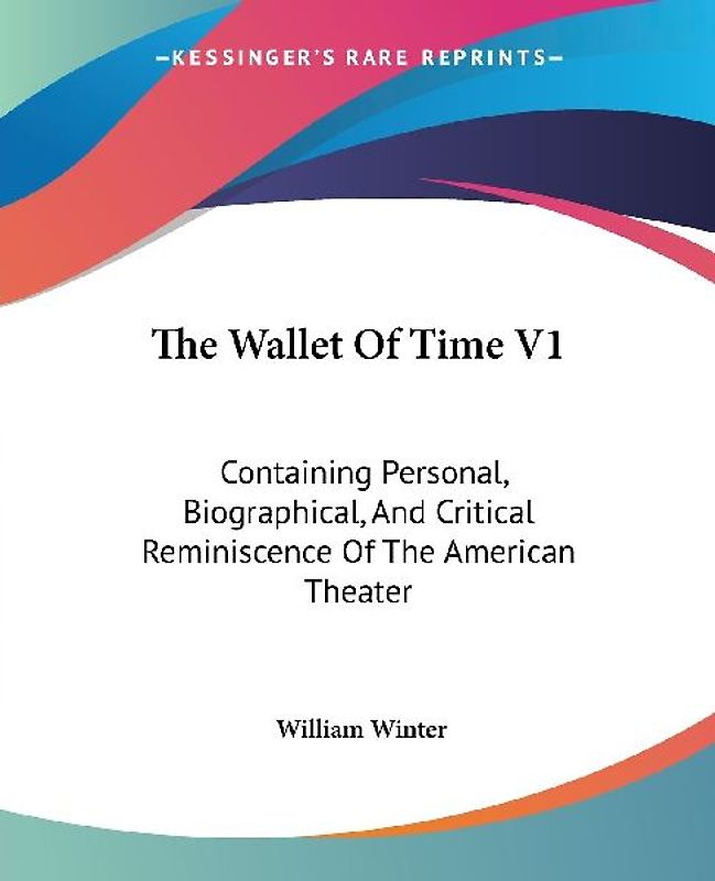 The Wallet Of Time V1