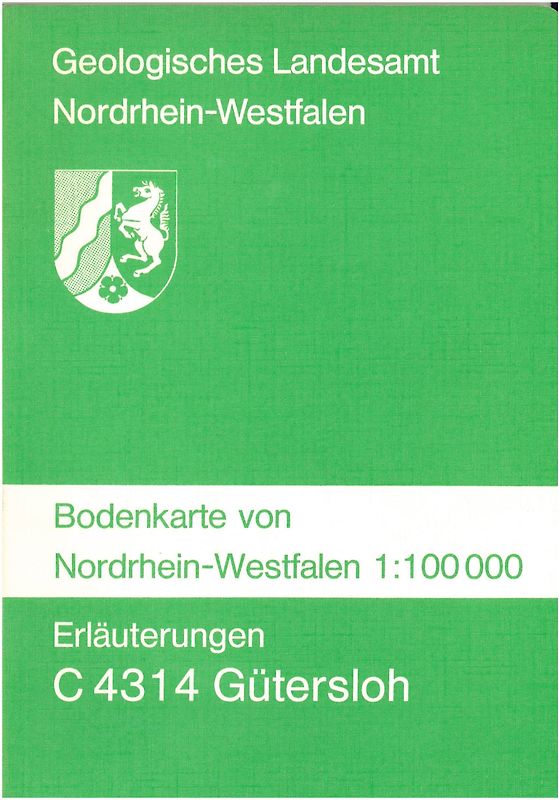 Bodenkarten von Nordrhein-Westfalen 1:100000 / Gütersloh