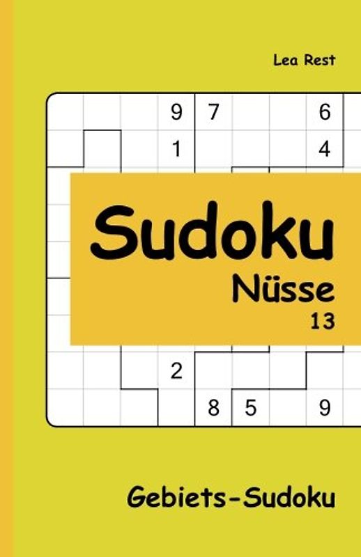 Sudoku Nüsse 13: Gebiets-Sudoku