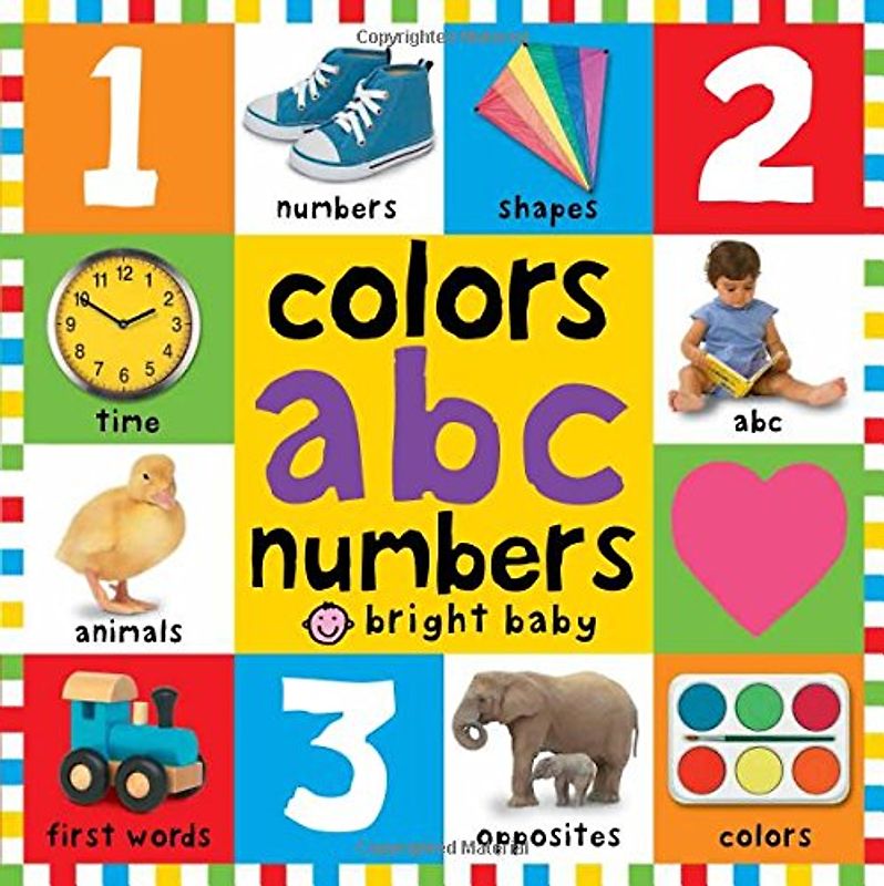Bright Baby Colors, ABC, Numbers