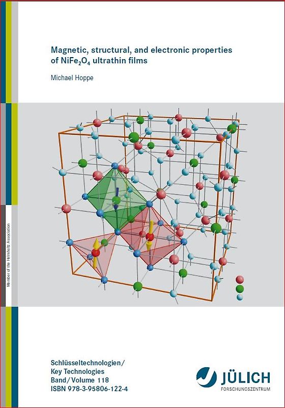 Magnetic, structural, and electronic properties of NiFe2O4 ultrathin films