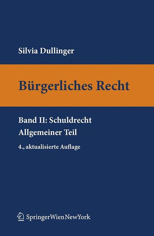 Bürgerliches Recht II. Schuldrecht. Allgemeiner Teil