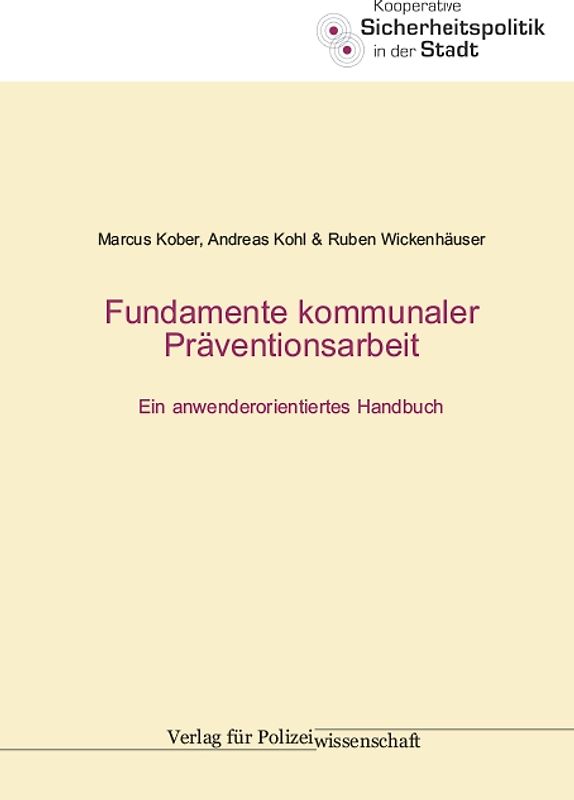 Fundamente kommunaler Präventionsarbeit