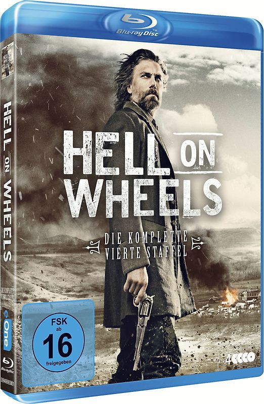 Hell on Wheels - Die komplette vierte Staffel [4 Discs] Blu-ray Disc