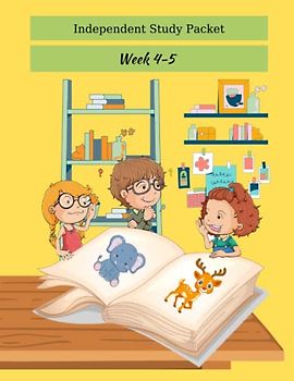 Independent Study Packet Week 4-5 (independent study packet preschool, Band 2)