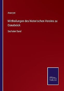 Mittheilungen des historischen Vereins zu Osnabrück