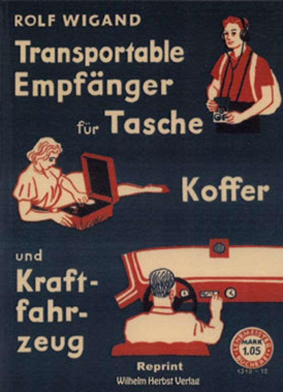 Transportable Empfänger für Tasche, Koffer und Kraftfahrzeug