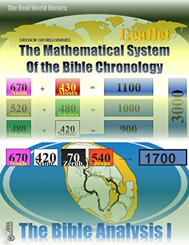 THE MATHEMATICAL SYSTEM OF THE BIBLE CHRONOLOGY: The exact year of every major Bible History Event