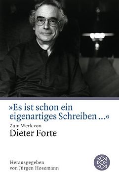 »Es ist schon ein eigenartiges Schreiben ...«