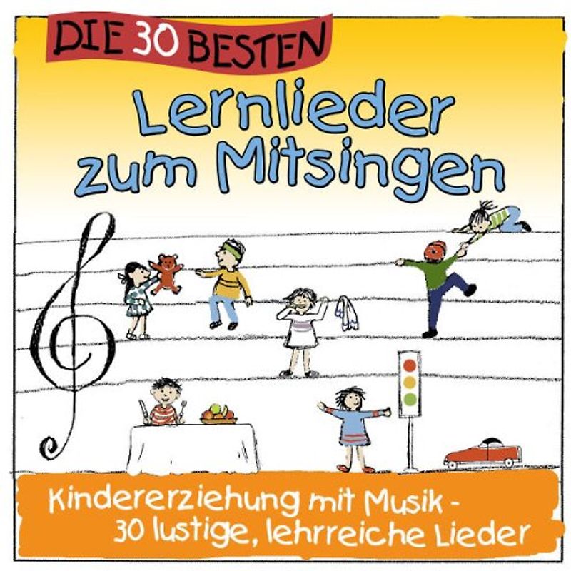 SIMONE SOMMERLAND KARSTEN GLÜCK & DIE KITA-FRÖSCHE - Die 30 besten Lernlieder zum Mitsingen - Kindererziehung mit Musik! Lustige, lehrreiche Kinderlieder für das Kinderzimmer, den Kindergarten, Kitas und die Grundschule