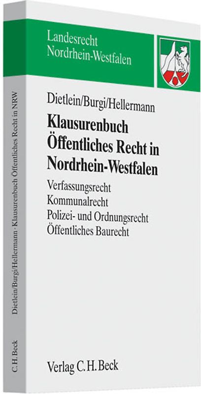 Klausurenbuch Öffentliches Recht in Nordrhein-Westfalen