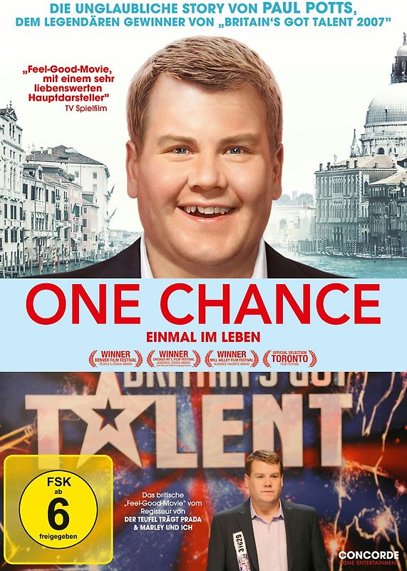 One Chance - Einmal im Leben DVD