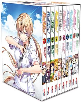 Food Wars - Shokugeki No Soma, Bände 1-10 im Sammelschuber mit Extra