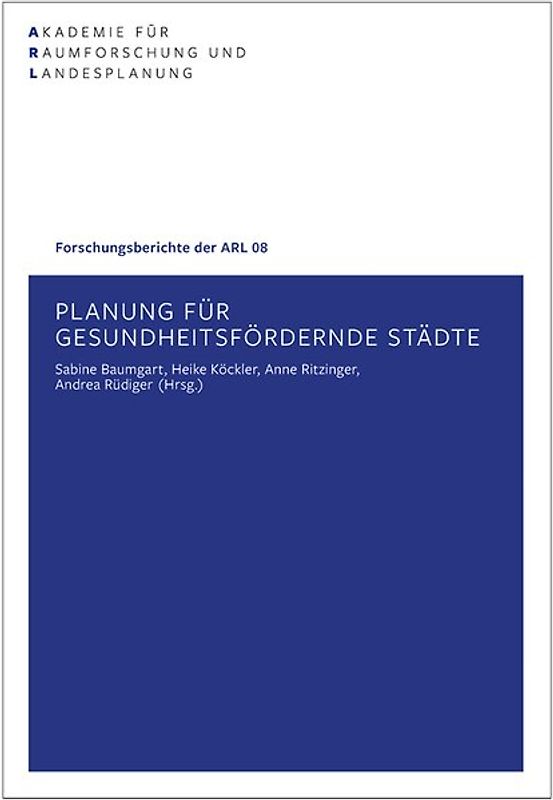 Planung für gesundheitsfördernde Städte