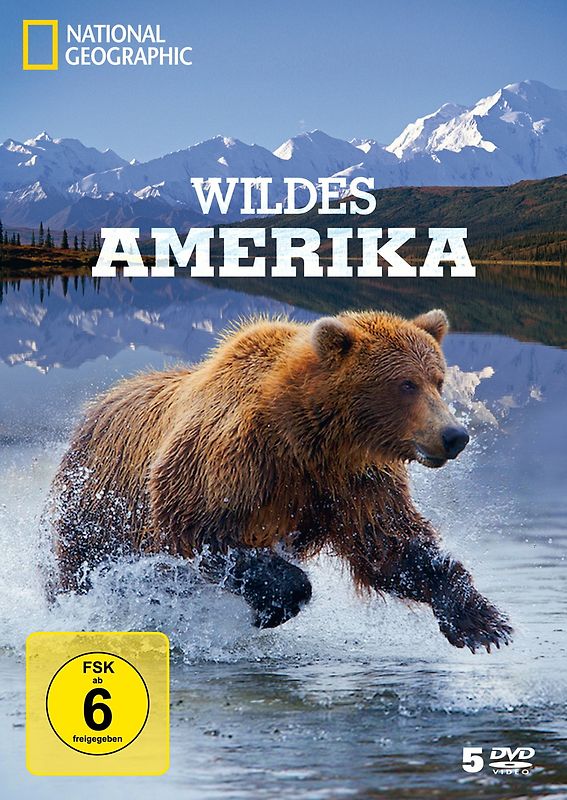 National Geographic - Wildes Amerika [5 Discs] DVD